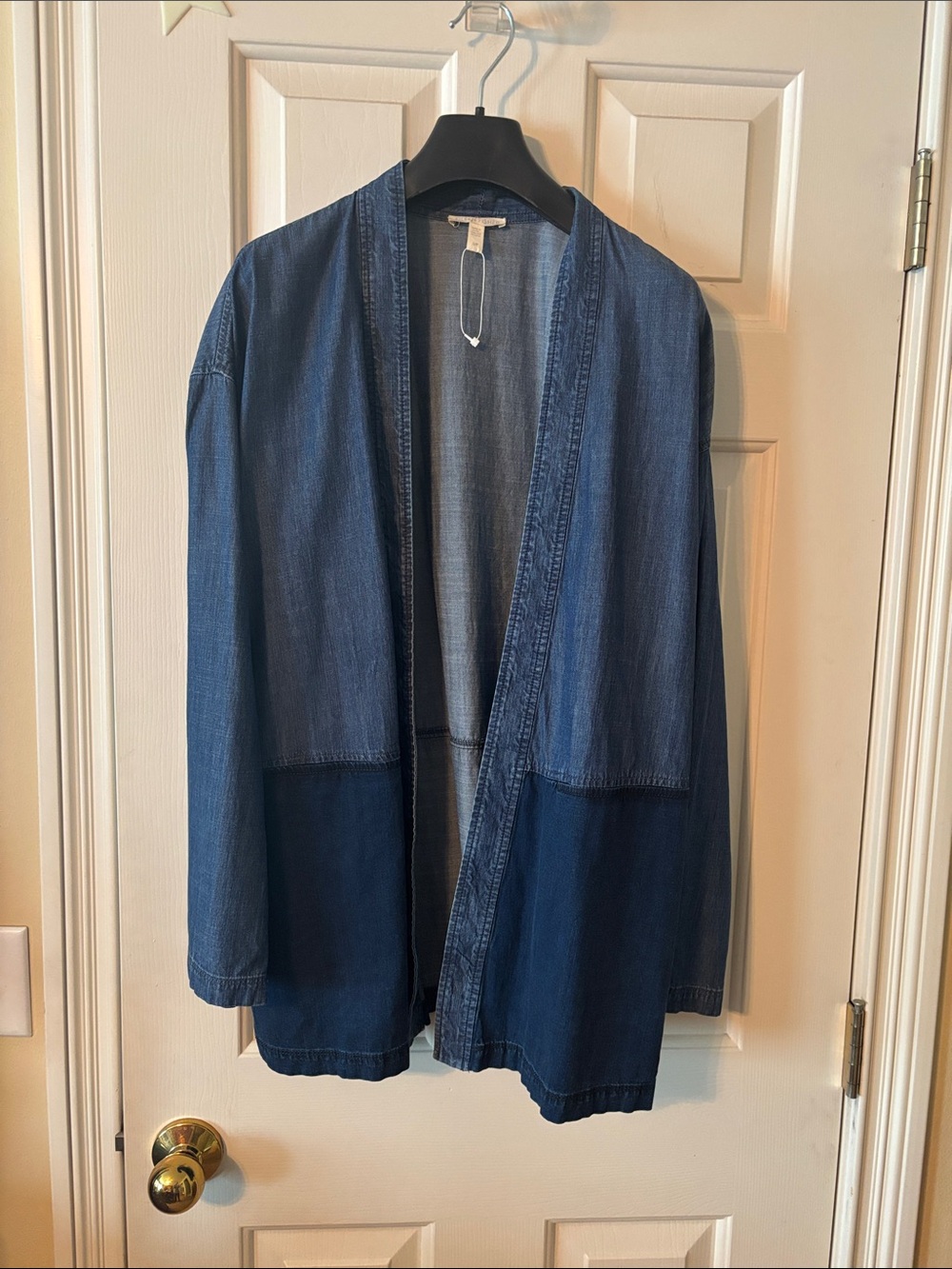 Eileen Fisher denim like jacket